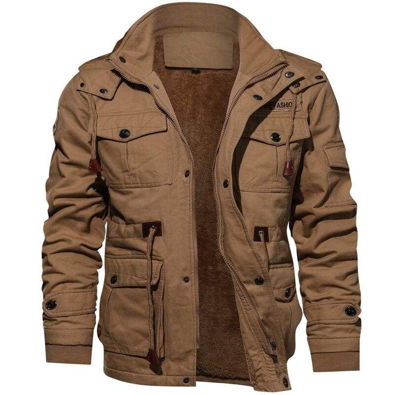 Chaqueton militar de hombre