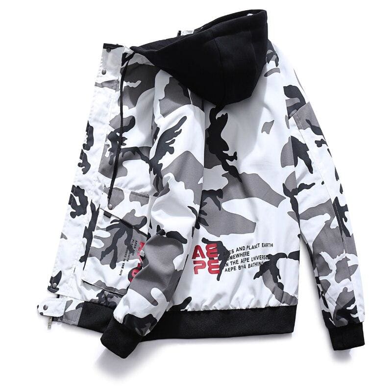 Chaqueton militar de invierno en camuflaje