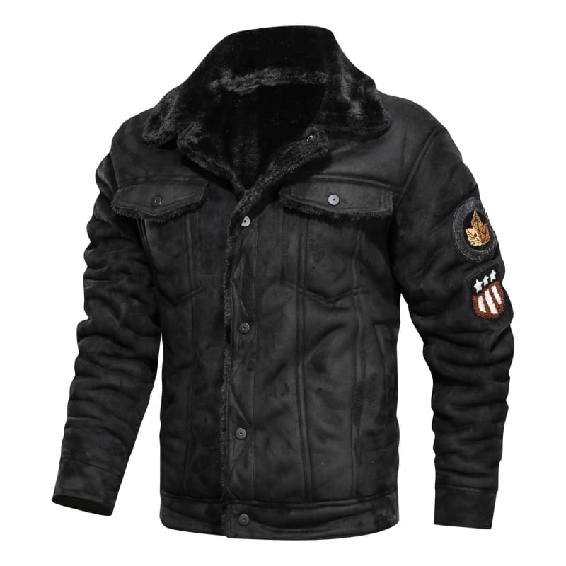 Chaqueton militar negro