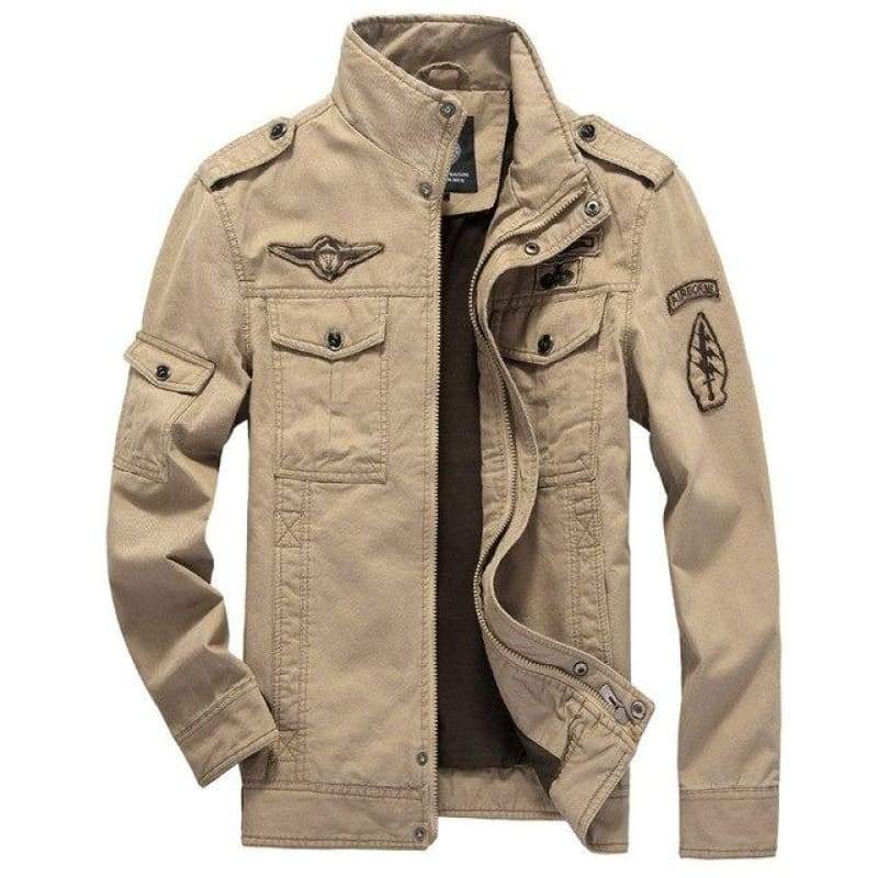 Chaqueton militar para hombre