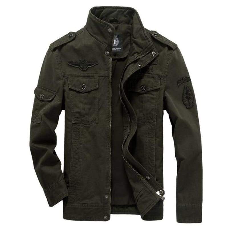 Chaqueton militar para hombre