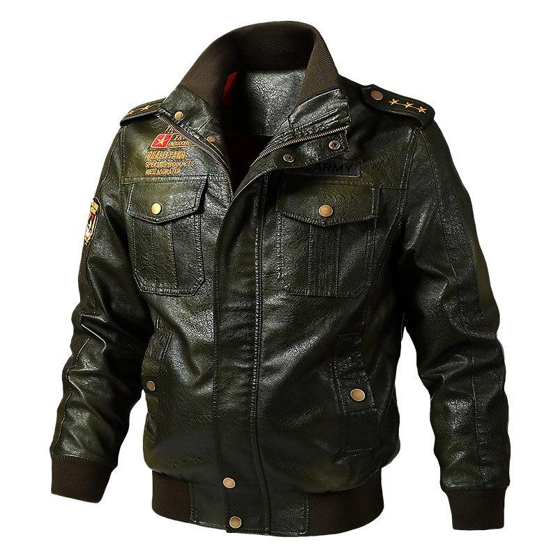 Chaqueton militar verde para hombre