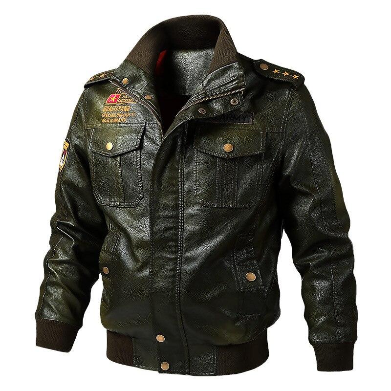 Chaqueton militar verde para hombre