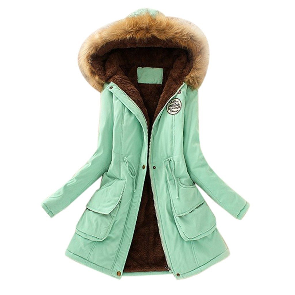 Chaqueton verde militar mujer