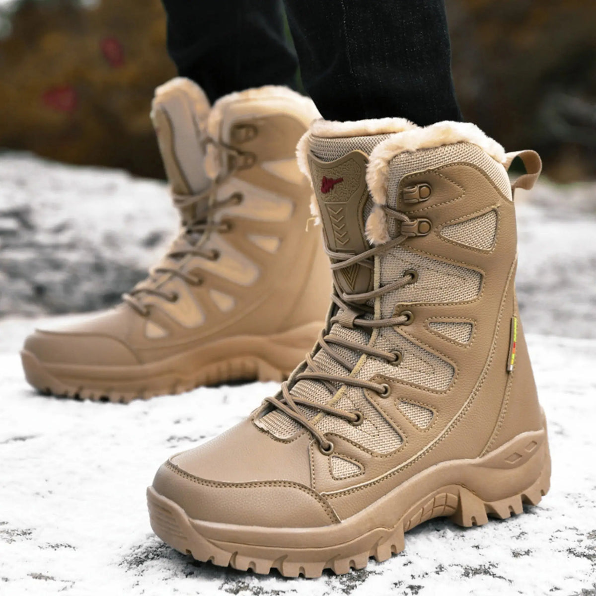 Chaussure militaire grand froid