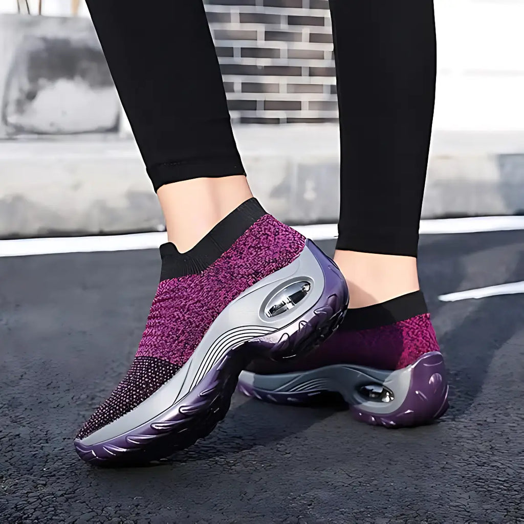 Chaussures randonnées sans lacet femme