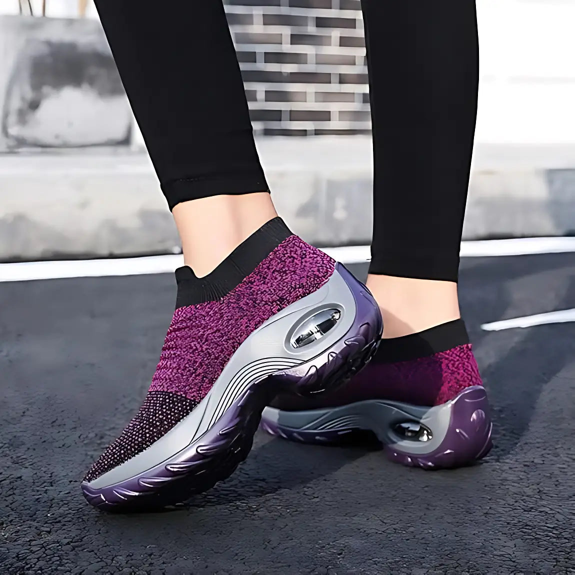 Chaussures randonnées sans lacet femme