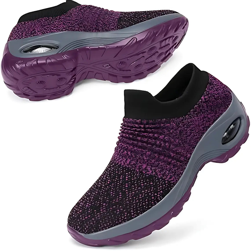 Chaussures randonnées sans lacet femme