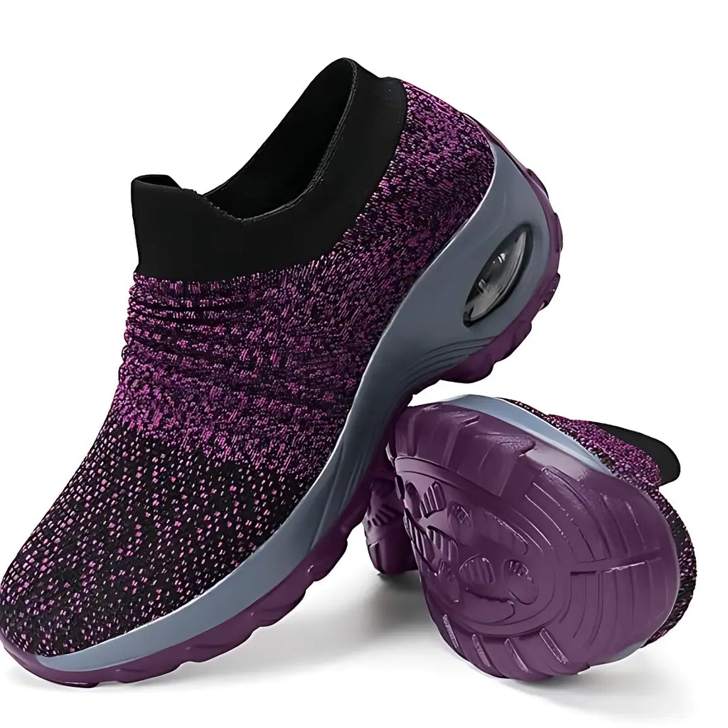 Chaussures randonnées sans lacet femme