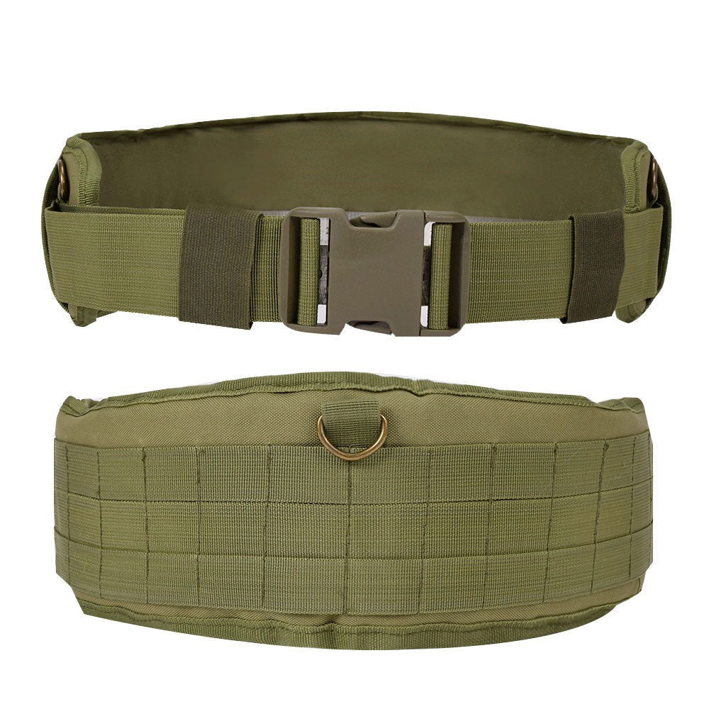 Cinturon marron militar