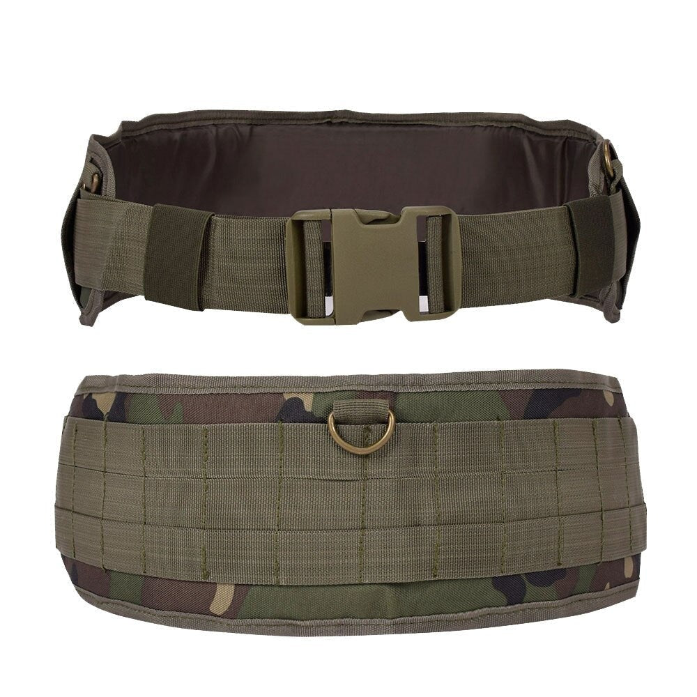 Cinturon marron militar