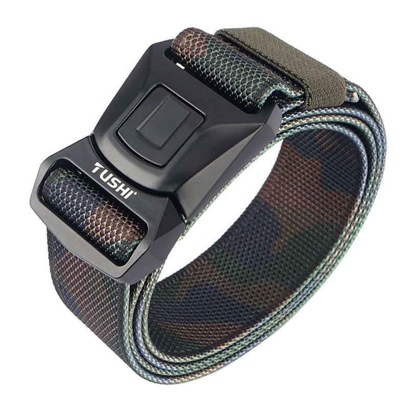 Cinturon militar gris