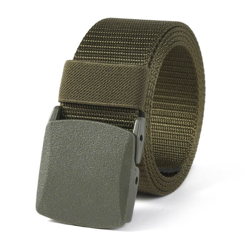 Cinturon militar kaki