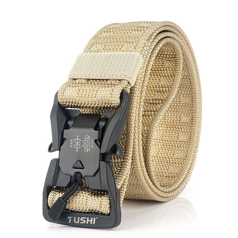 Cinturon militar marron