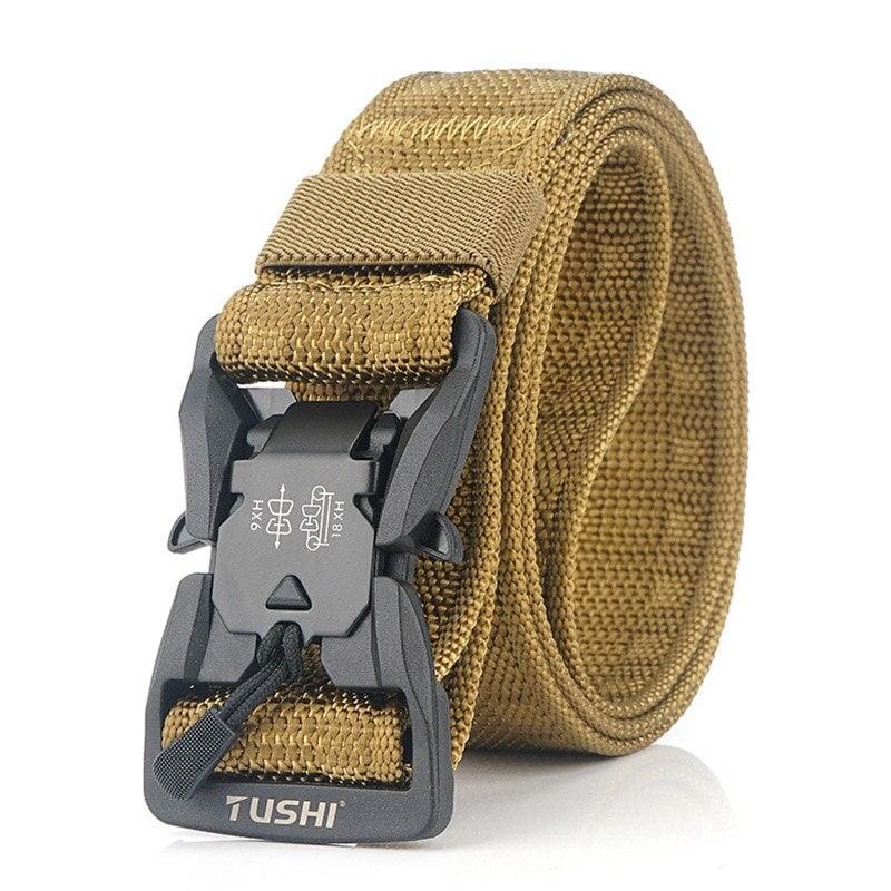 Cinturon militar marron