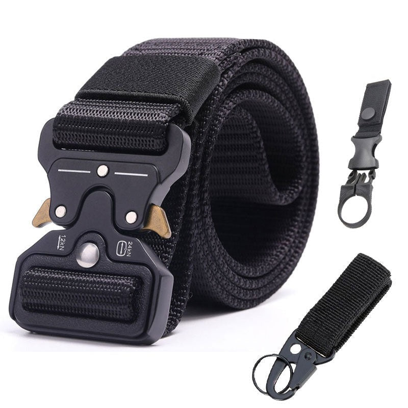 Cinturon tactico militar negro