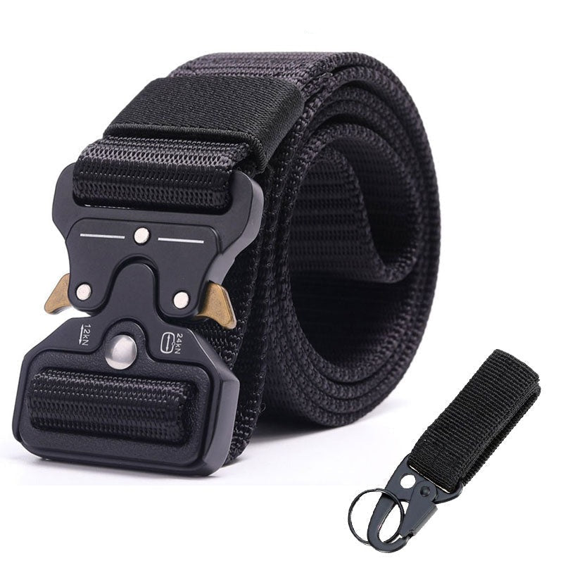 Cinturon tactico militar negro