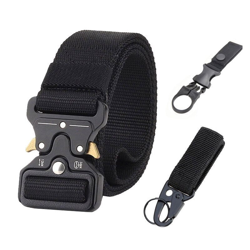 Cinturon tactico militar negro