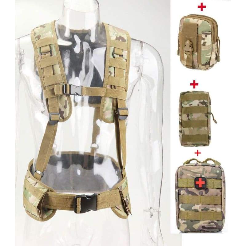 Cinturon tactico portaequipo militar