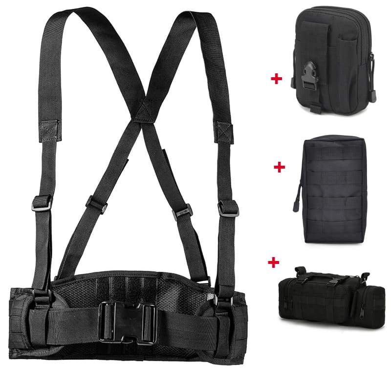 Cinturon traje militar