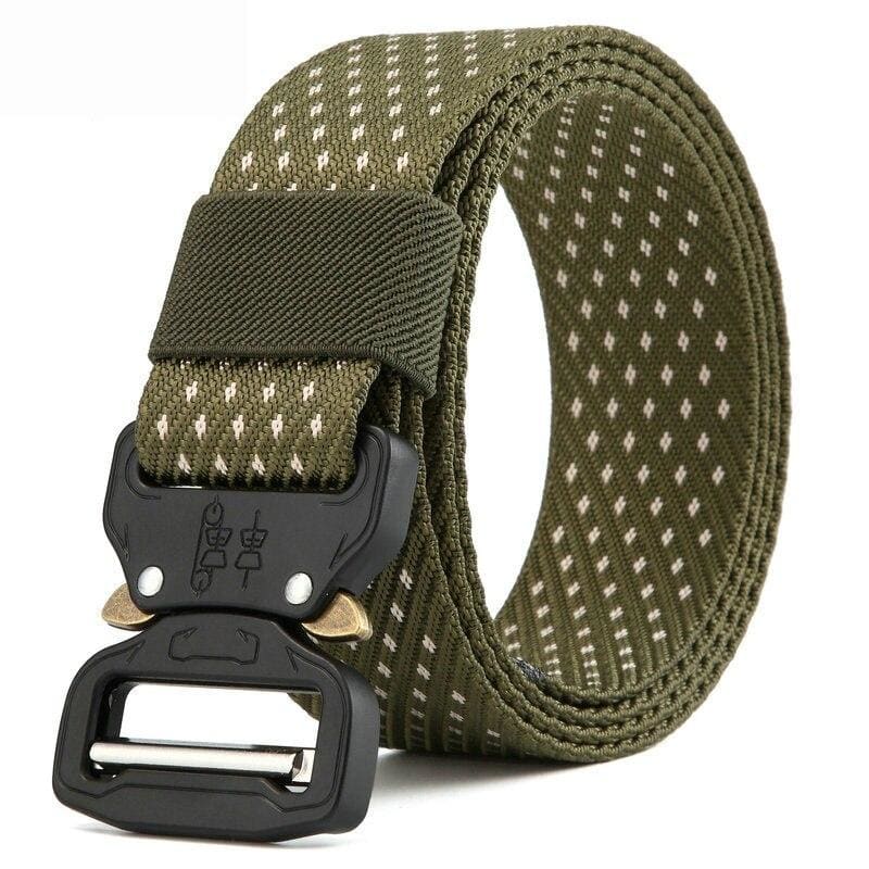 Cinturon verde militar mujer