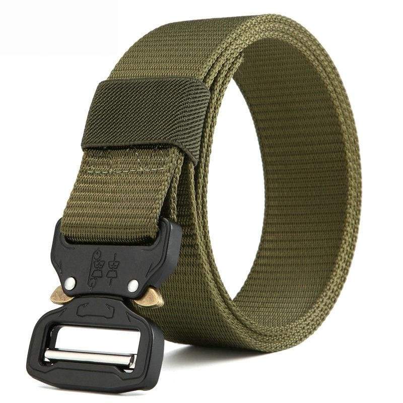 Cinturon verde militar mujer