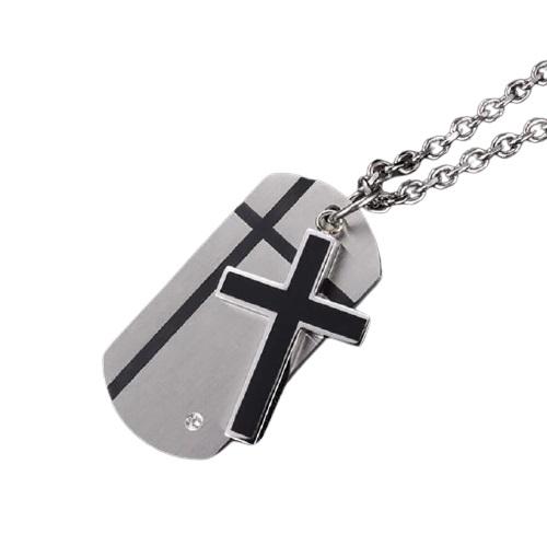 Collar estilo militar