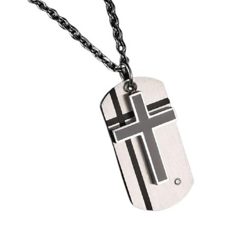 Collar estilo militar