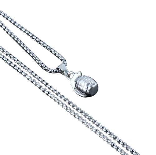 Collar militar plata