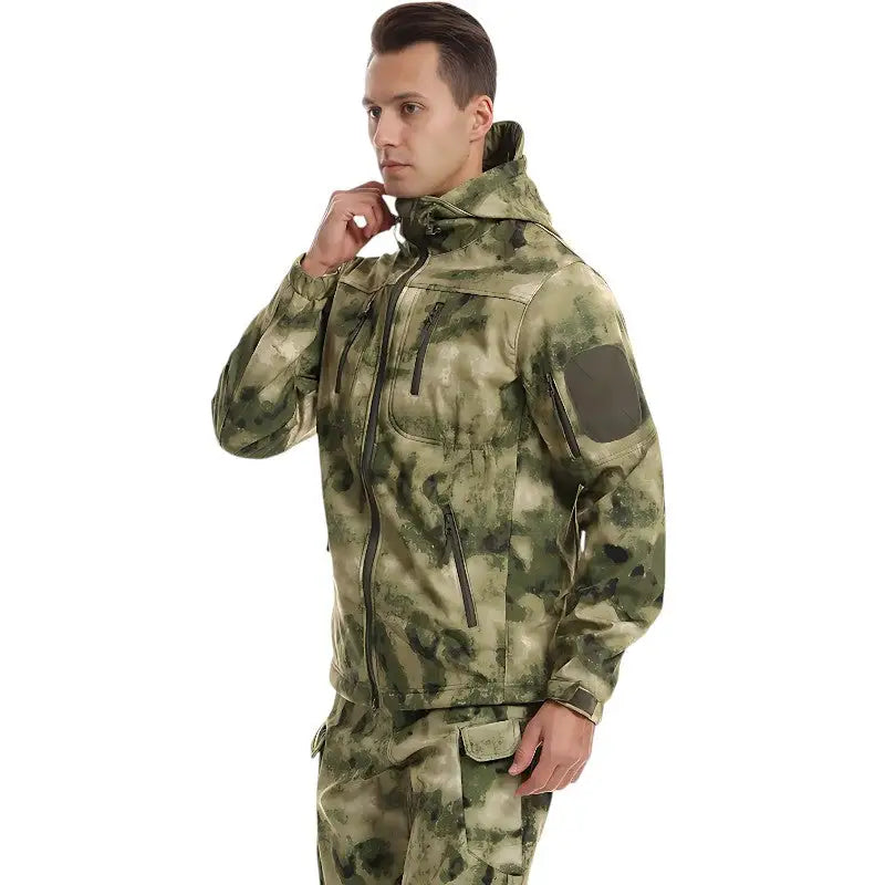 Ensemble softshell homme de travail