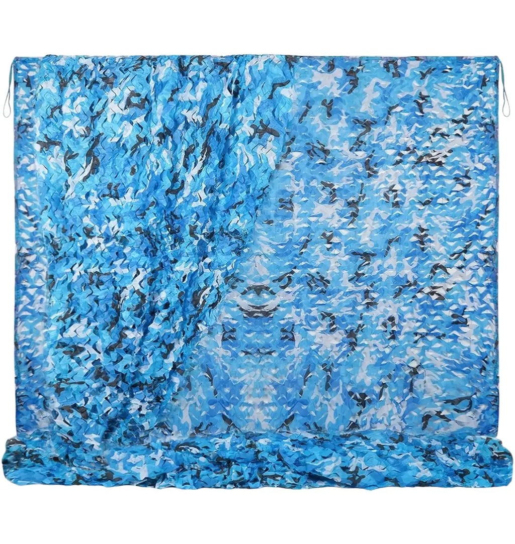 Filet de camouflage bleu