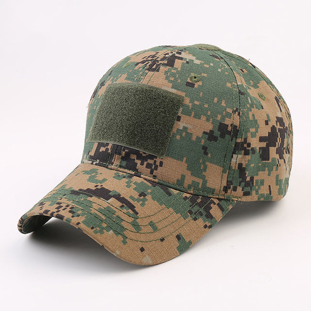 Gorra color militar