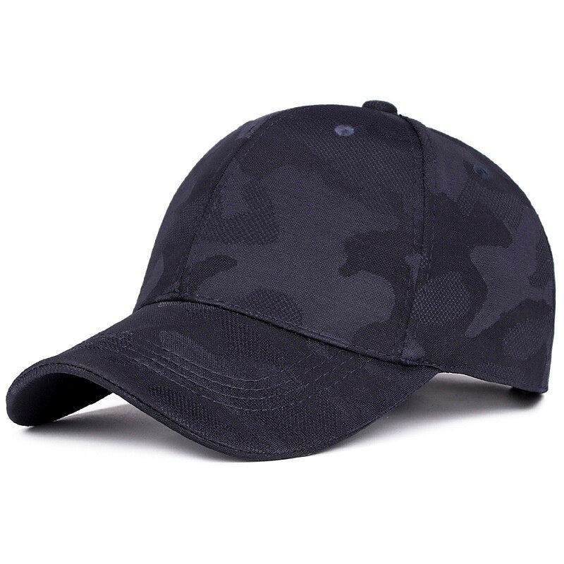 Gorra de faena negra militar