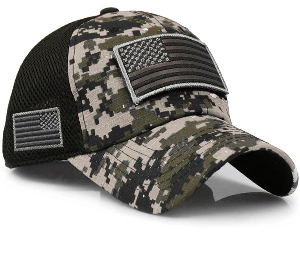 Gorra estilo militar playa