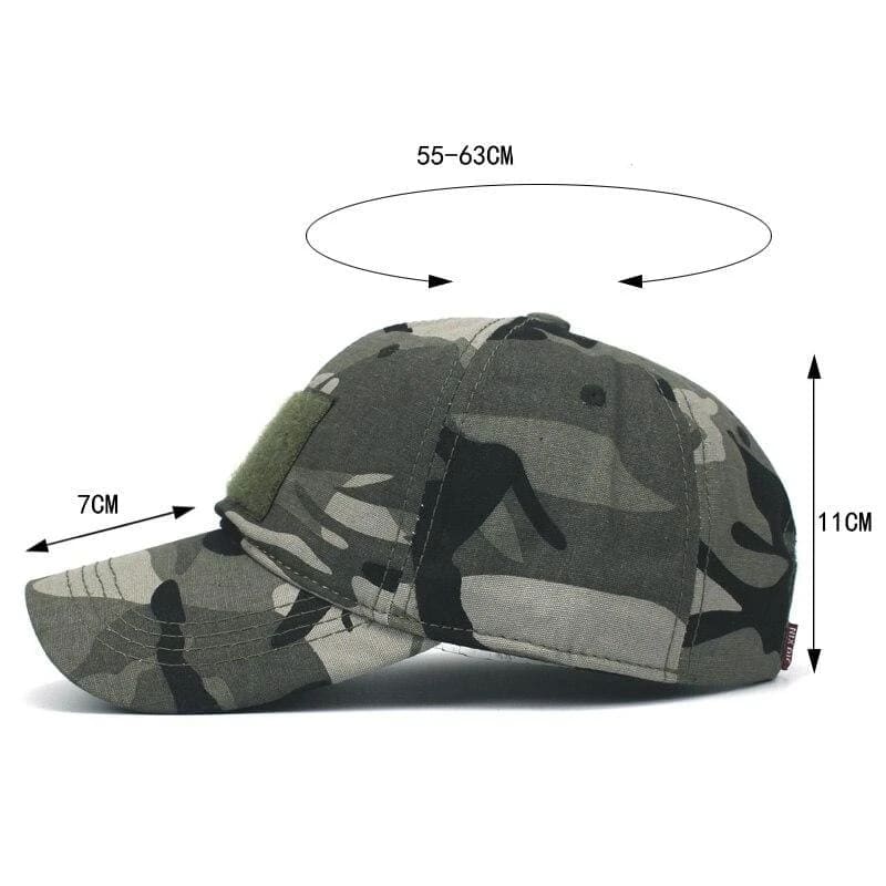 Gorra militar algodon