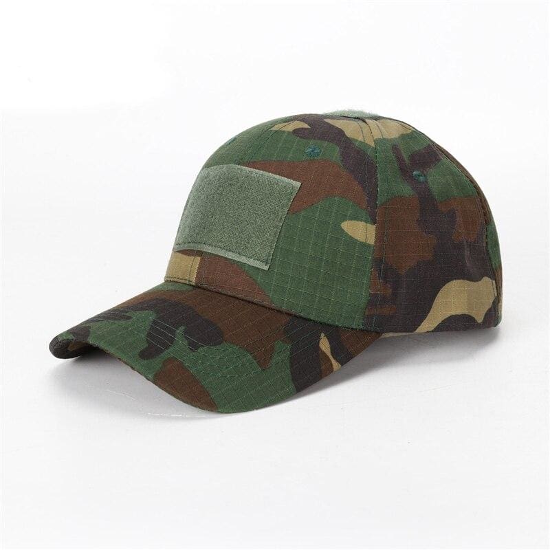 Gorra militar estampada