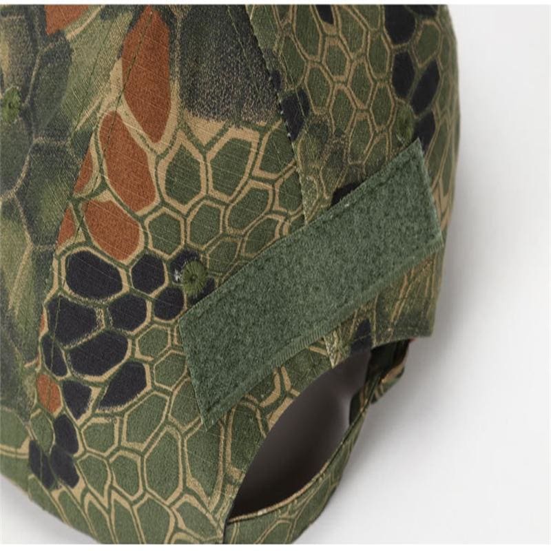 Gorra militar estampada