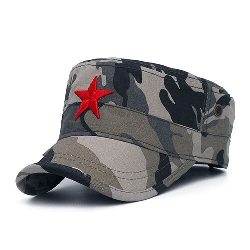Gorra militar estrella roja