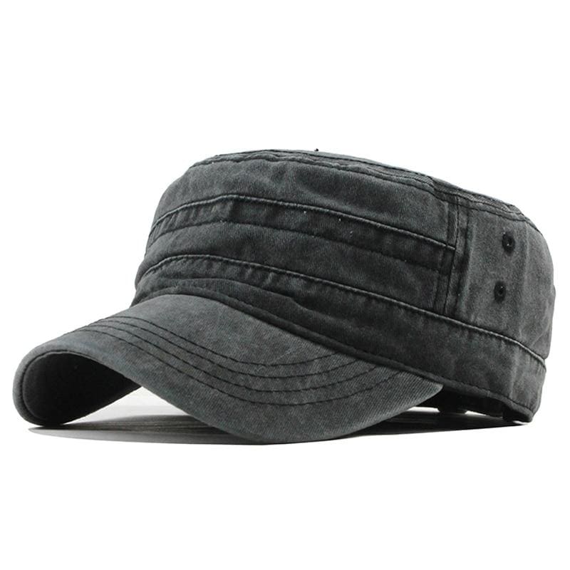 Gorra militar gris