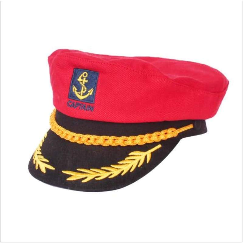 Gorra militar roja