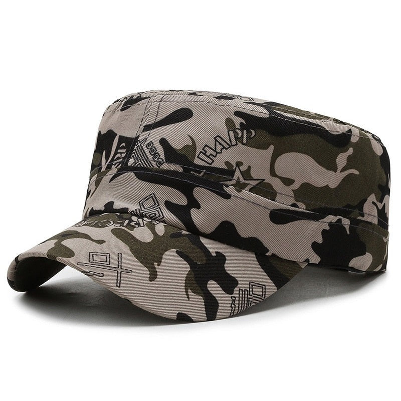 Gorra militar verde