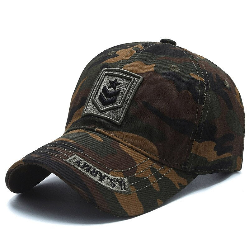 Gorra negra militar