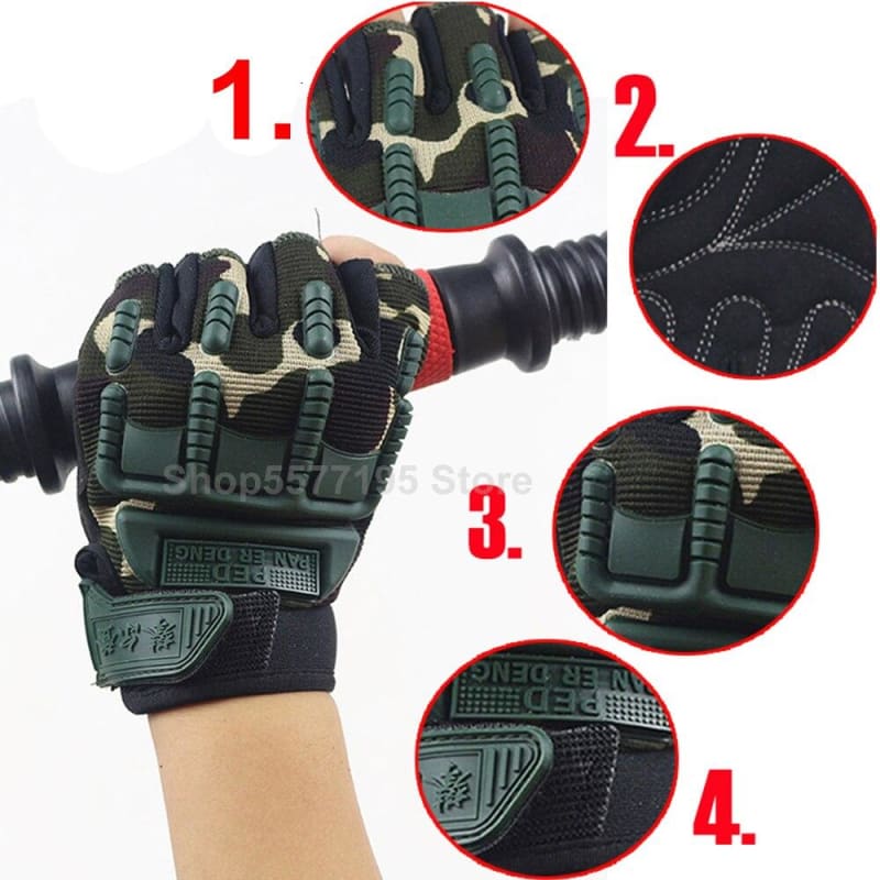 Guantes de militar