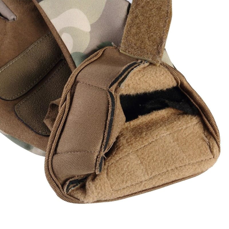 Guantes militares camuflaje woodland