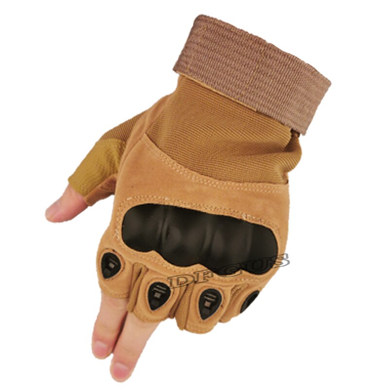 Guantes militares cuero