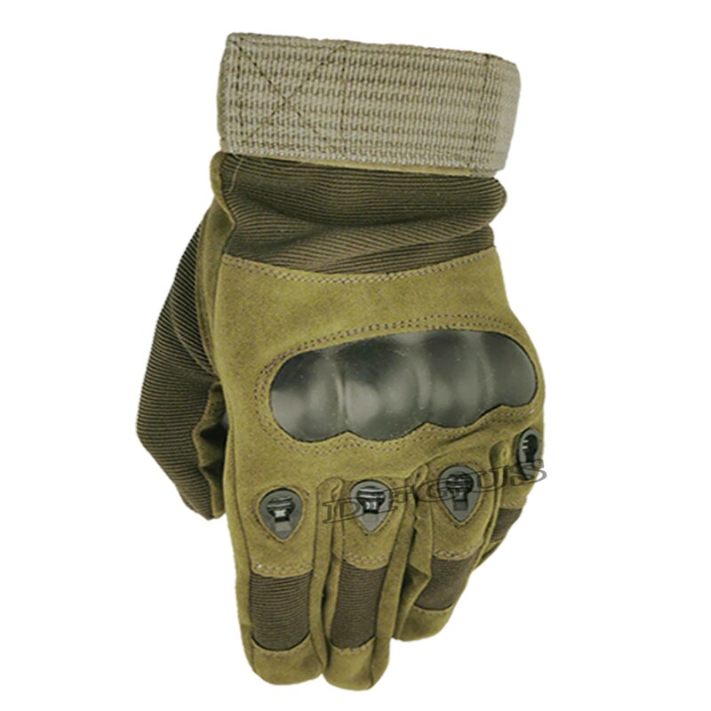 Guantes militares cuero