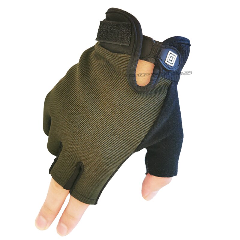 Guantes militares cuero