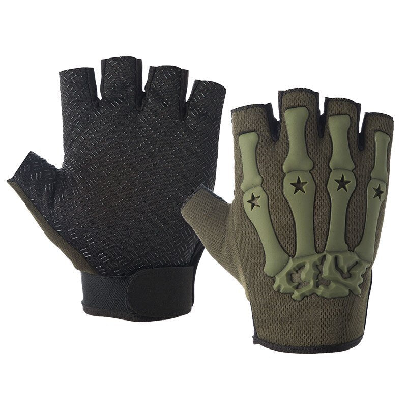 Guantes militares sin dedos