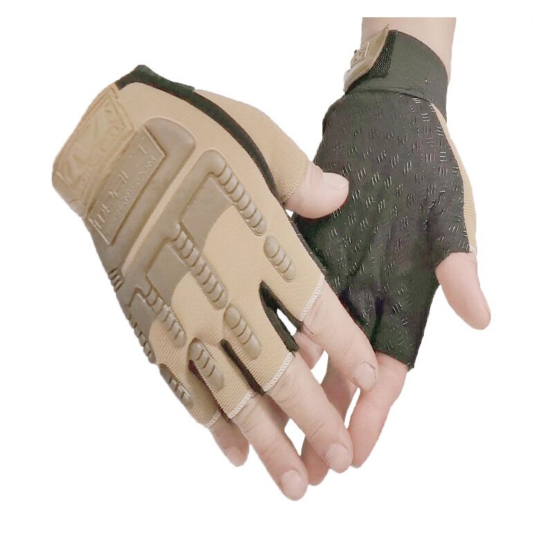 Guantes negros para militares