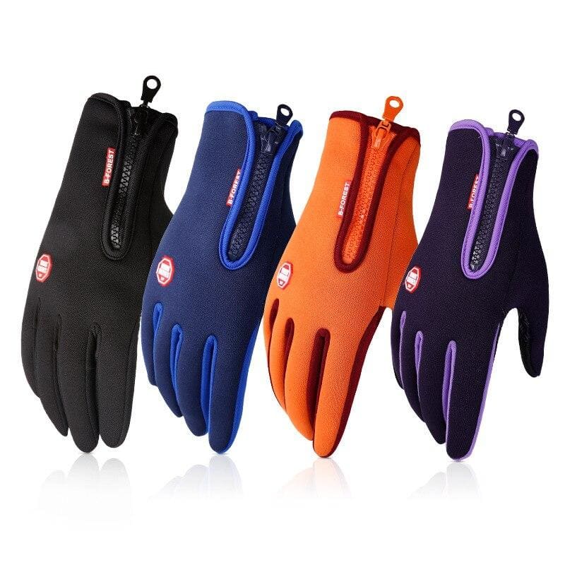 Guantes para moto verde militar